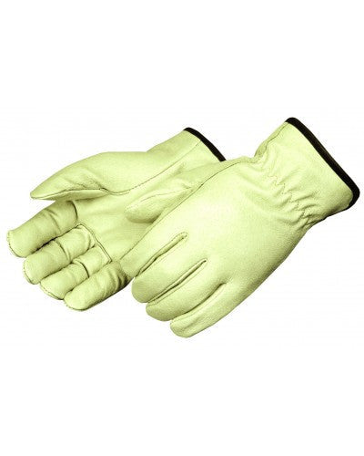 Grain pigskin driver - straight thumb Gloves - Dozen