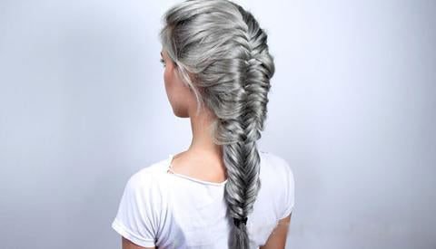 Back to School hairstyle Fishtail Braid