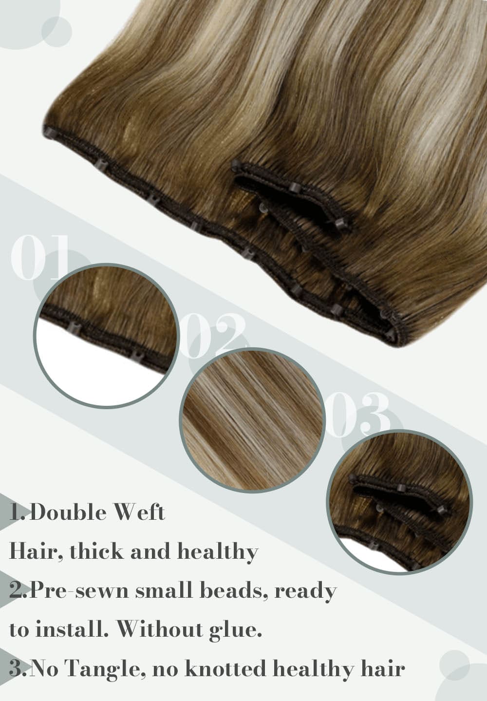 #8 60 8 human hair weft silky straight and soft natural hair extensions can be dyed and straighten high quality