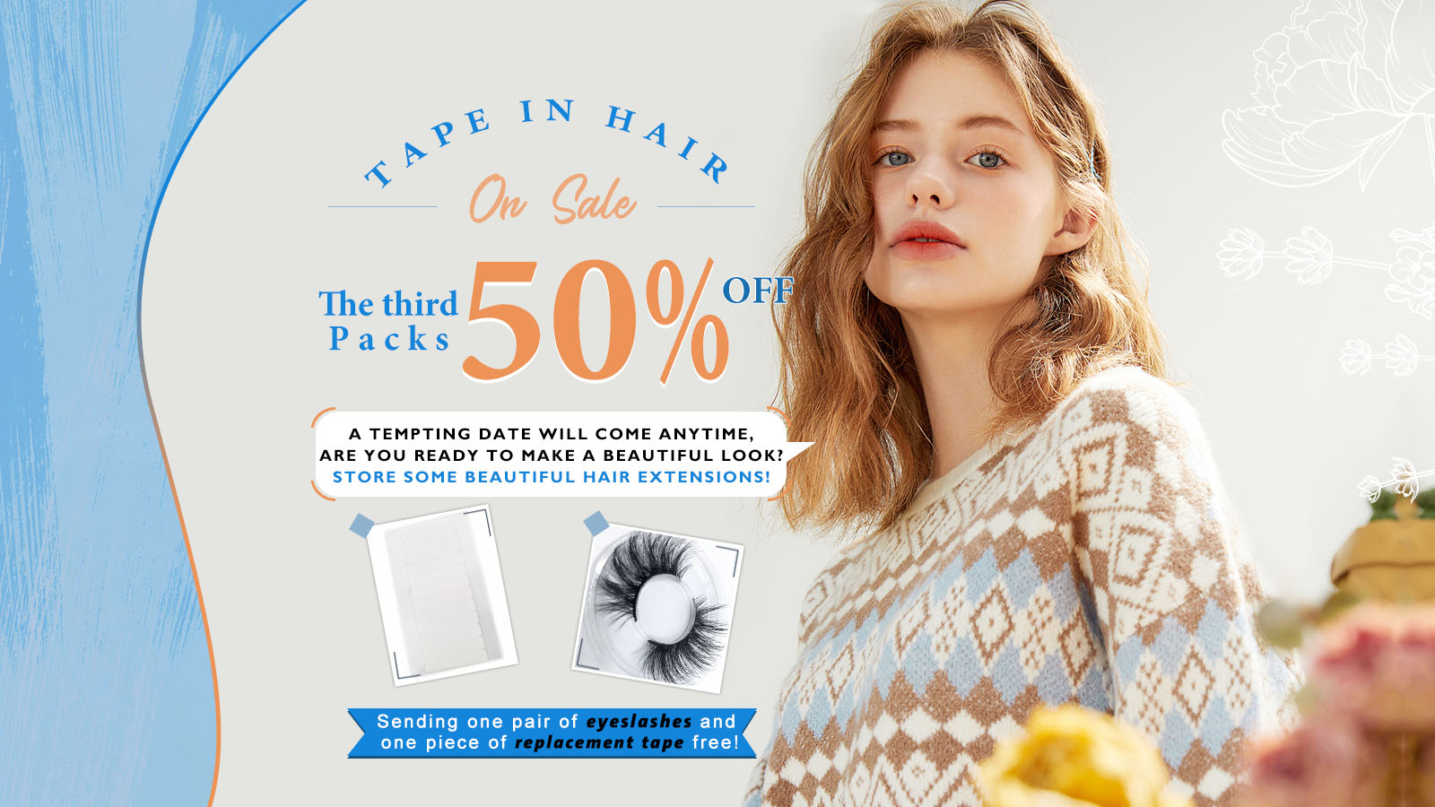 Tape in Hair Extensions on Sale