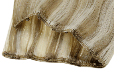 mèches de cheveux avec des perles dedans