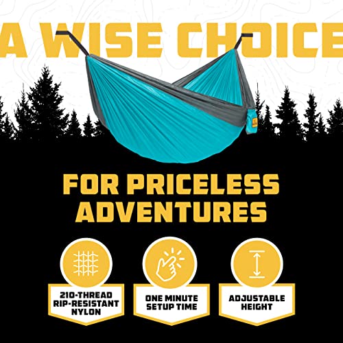 Wise Owl Outfitters Hammocks - Lightweight & Portable for Backpacking or Travel