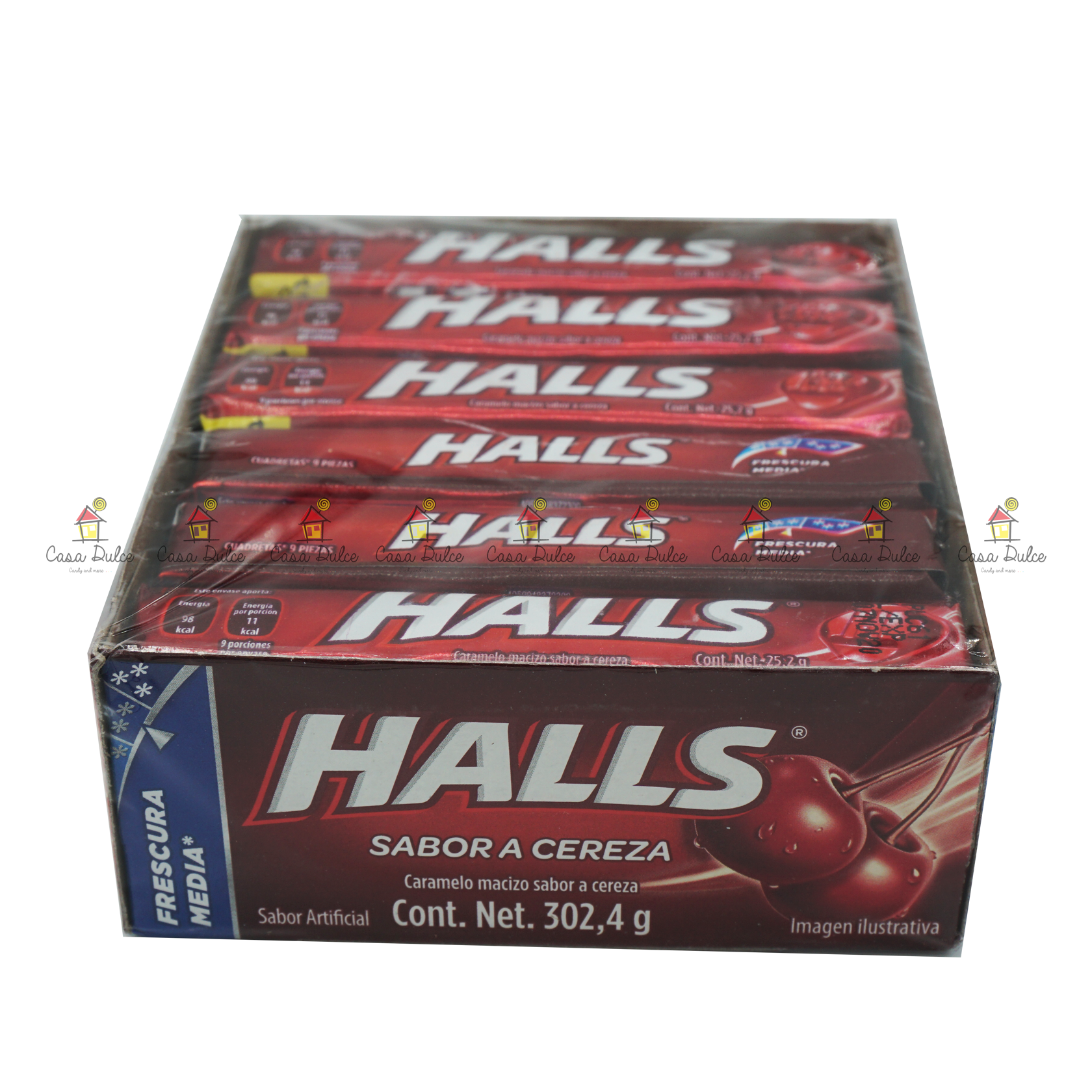 Adams - Halls Cherry 12ct