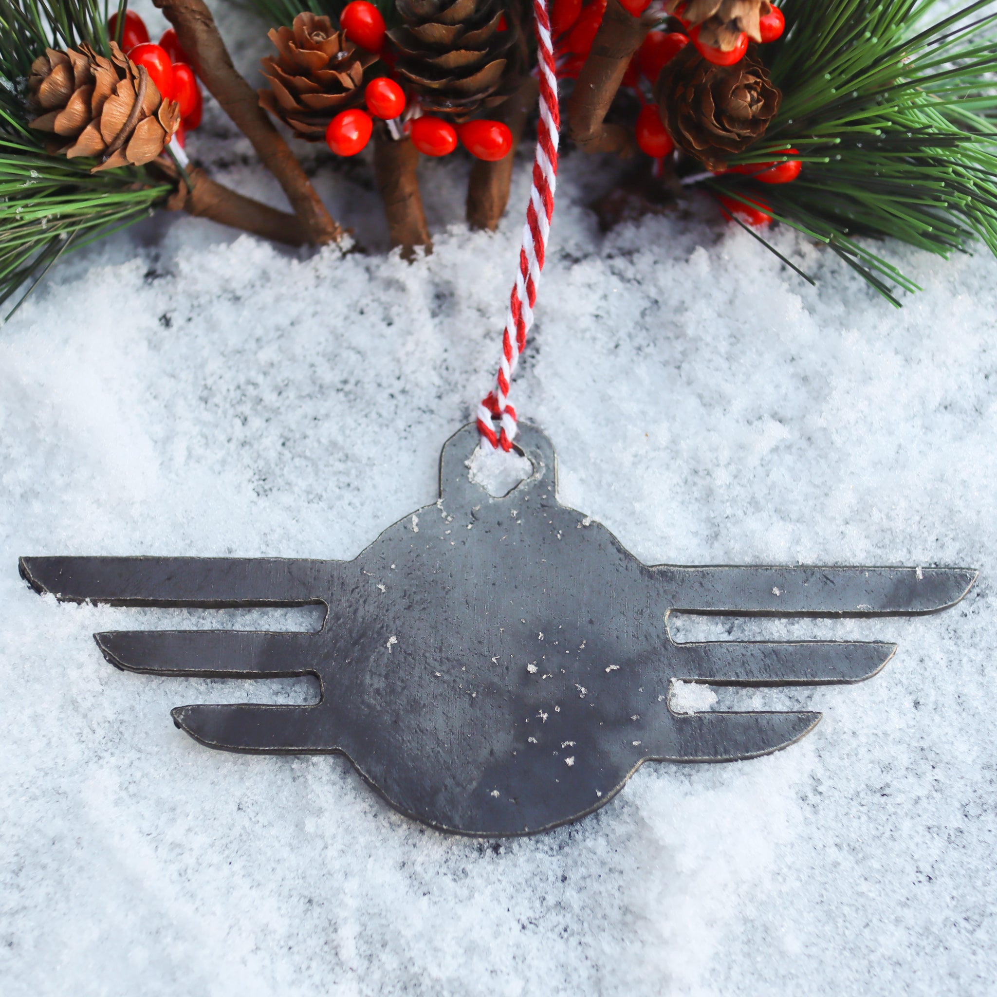 Aviator Wings Christmas Ornament - Holiday Stocking Stuffer Gift - Tree Home Decor
