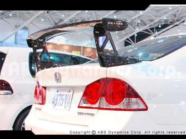  06-11 HONDA CIVIC 4DR TYPE-R MUGEN H/CF WING SPOILER CARBON FIBER 