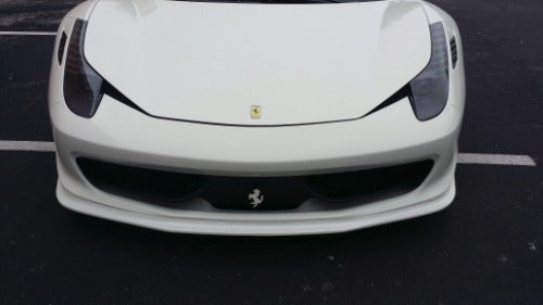  10-15 FERRARI 458 ITALIA LINEA TESORO 1PC FRONT BUMPER LOWER LIP SPOILER 