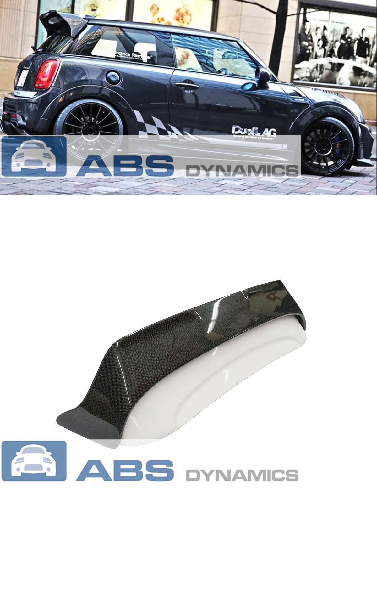  14-21 MINI COOPER F56 DAG STYLE SPOILER (CARBON FIBER W/ FIBER GLASS) 