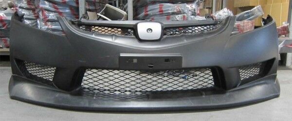  06-11 HONDA CIVIC 4DR USDM MUGEN FRONT LIP (ONLY FOR US T-R BUMPER) 