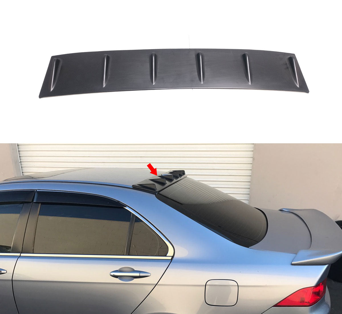  04-08 ACURA TSX CL7 ROOF VORTEX GENERATOR W/O ANTENNA 1PC PLASTIC 