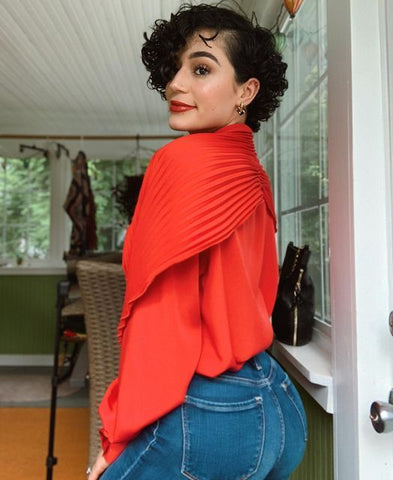 Black Curly Medium Pixie Cut Hairstyles