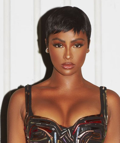 Classic Black Pixie Cut Hair