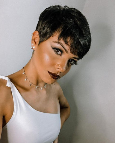 Edgy Pixie Cut Wig