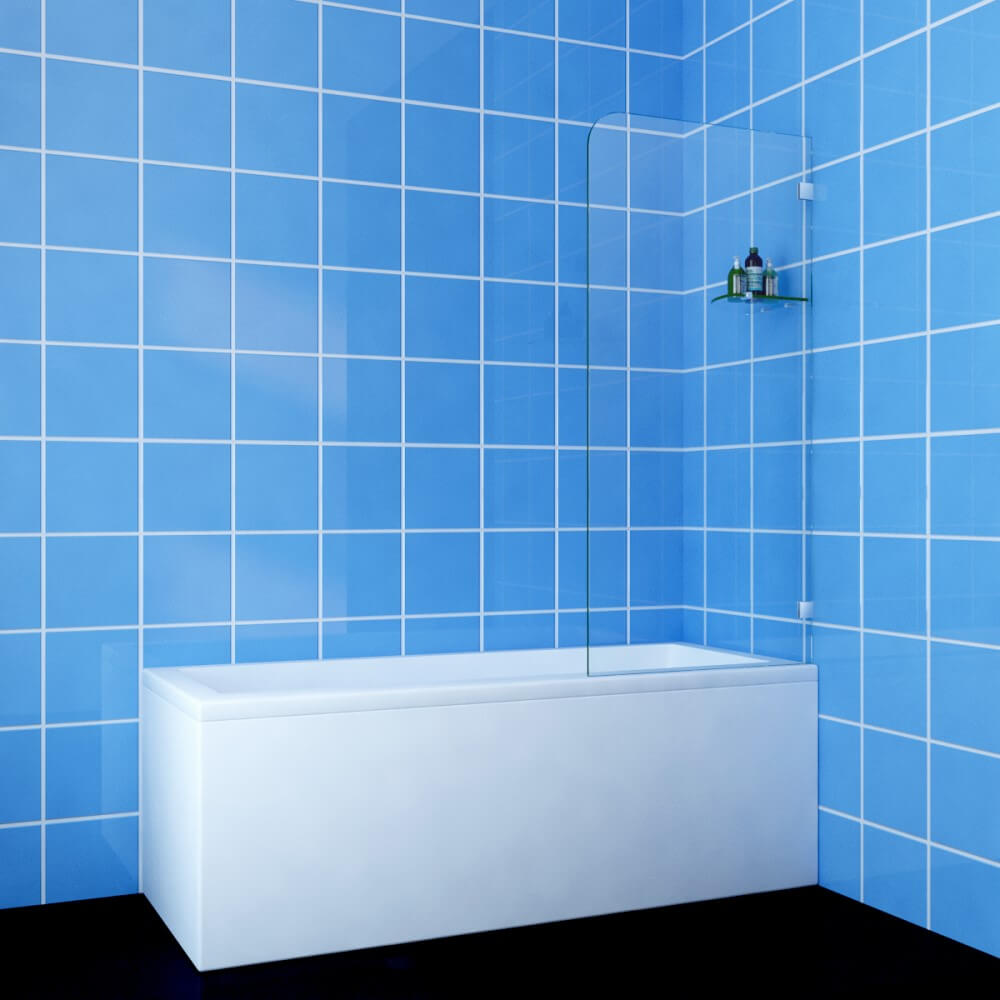 curved shower screen