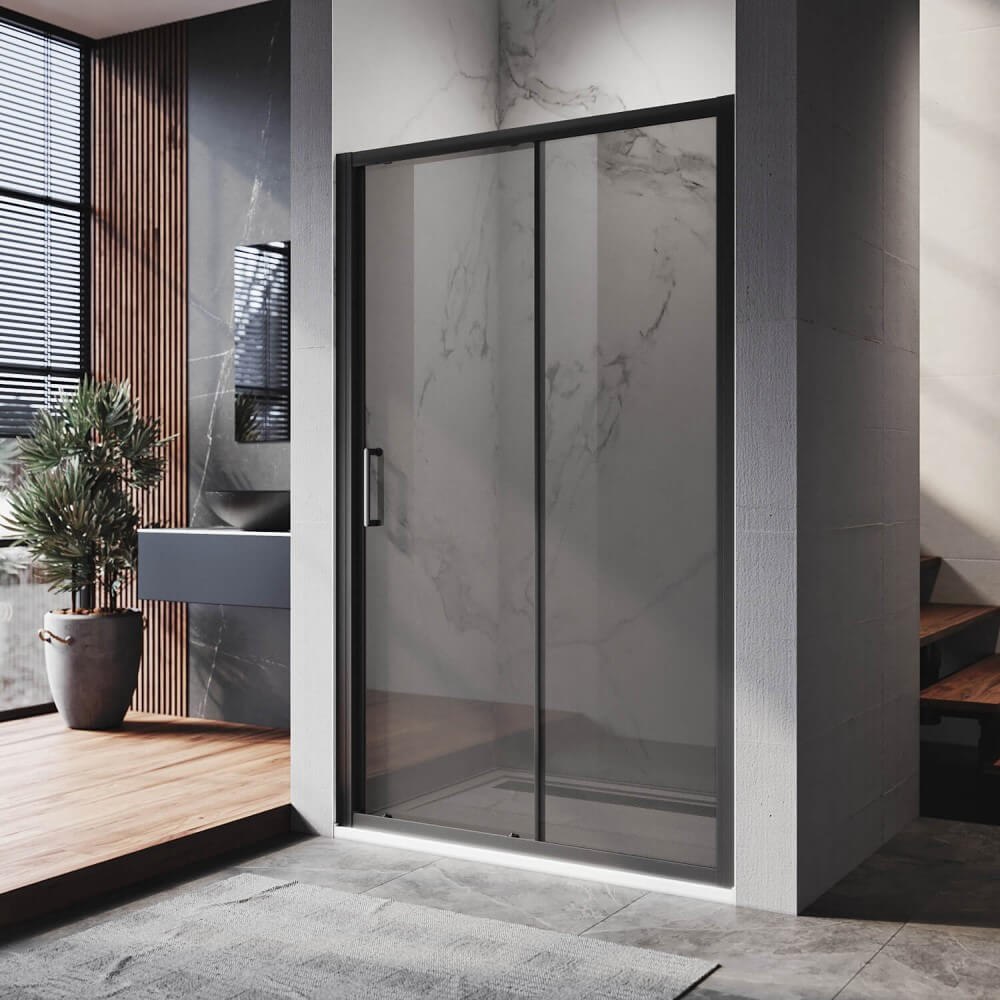 framed shower door