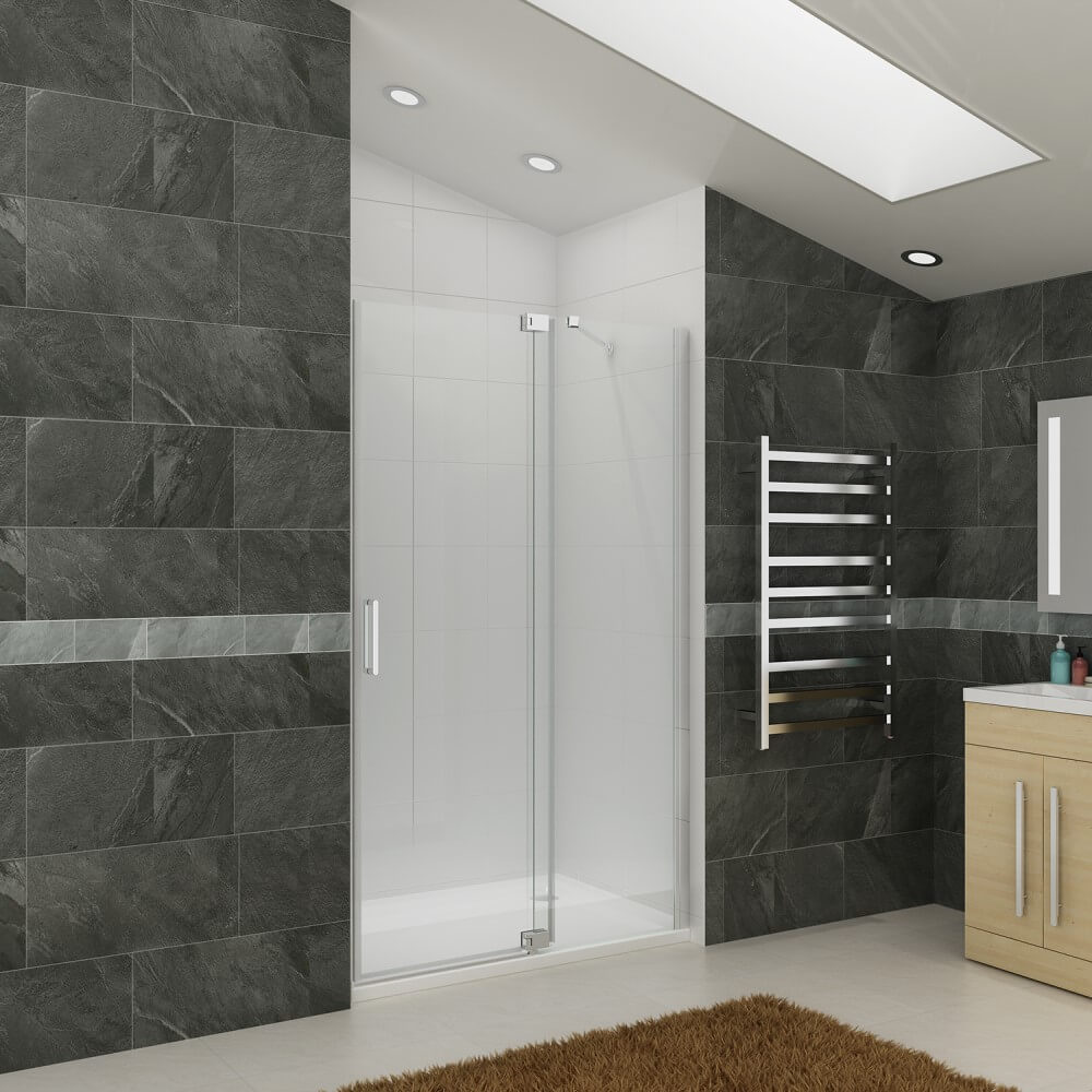 framed shower door