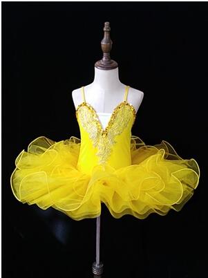 Girls Performance Ballerina Tutu Princess Costume