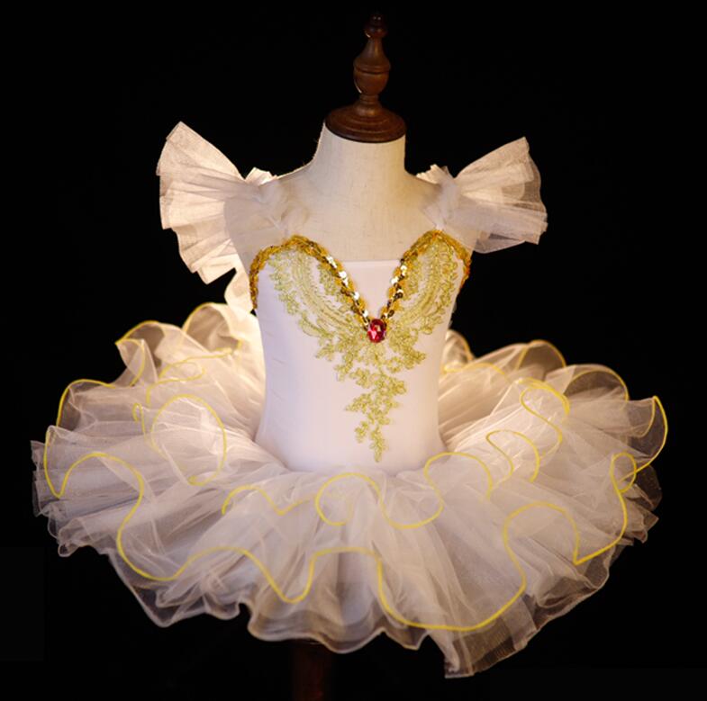 Girls Ballerina Ballet Tutu Dance Costumes Outfits