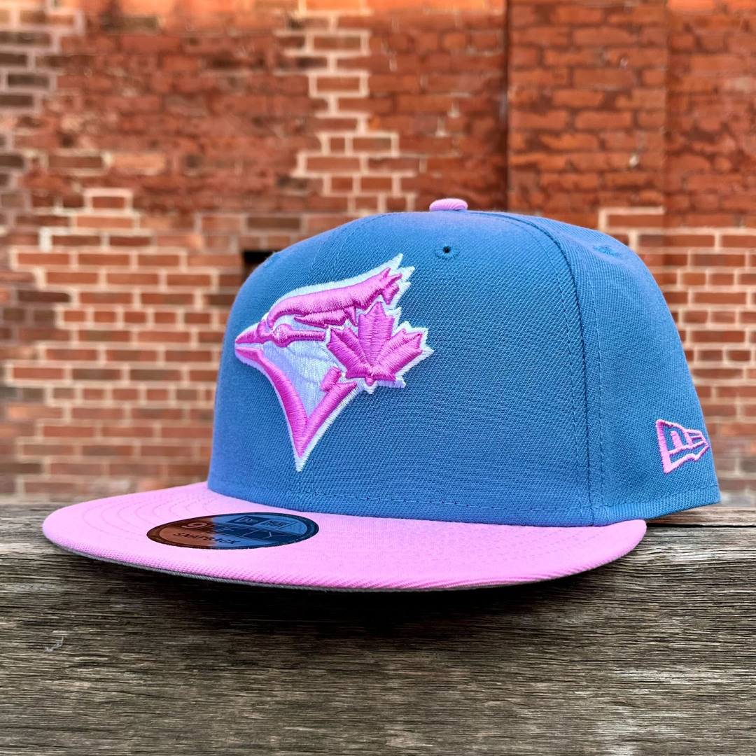 Toronto Blue Jays New Era MLB (Timber Blue/Light Pink) Color Pack 9Fifty Snapback