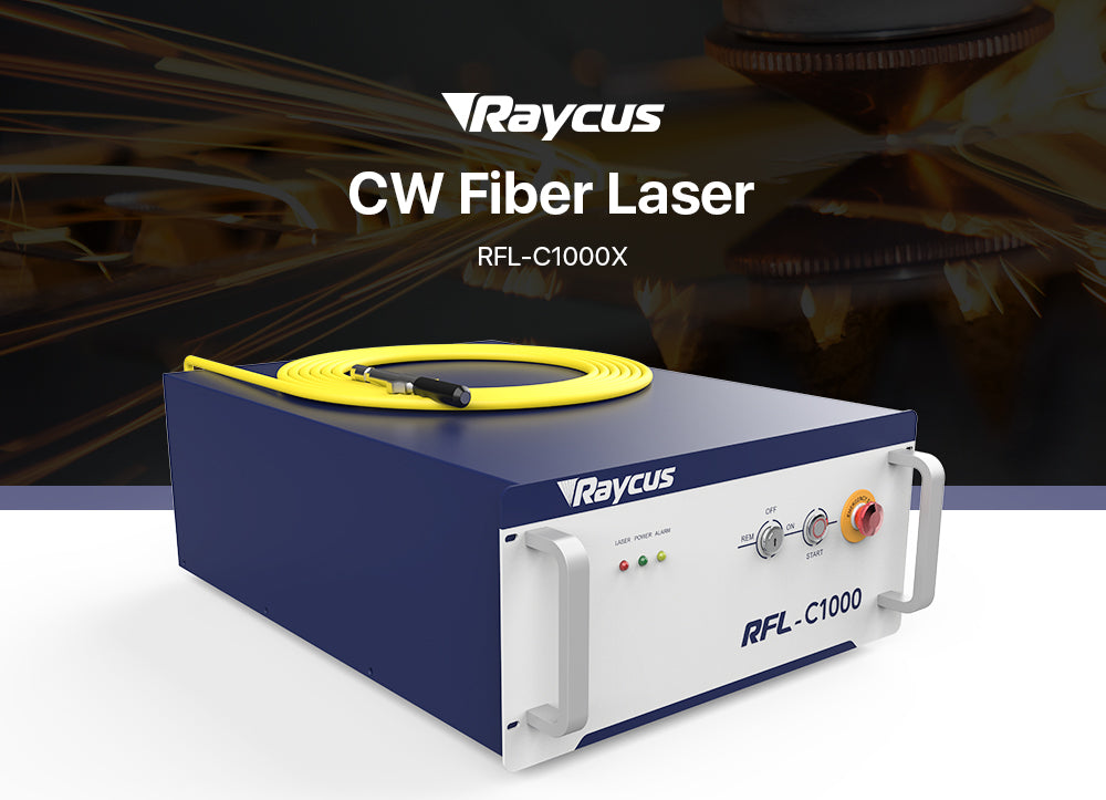 Cloudray 1000W Portable Raycus Single Module CW Fiber Laser Source