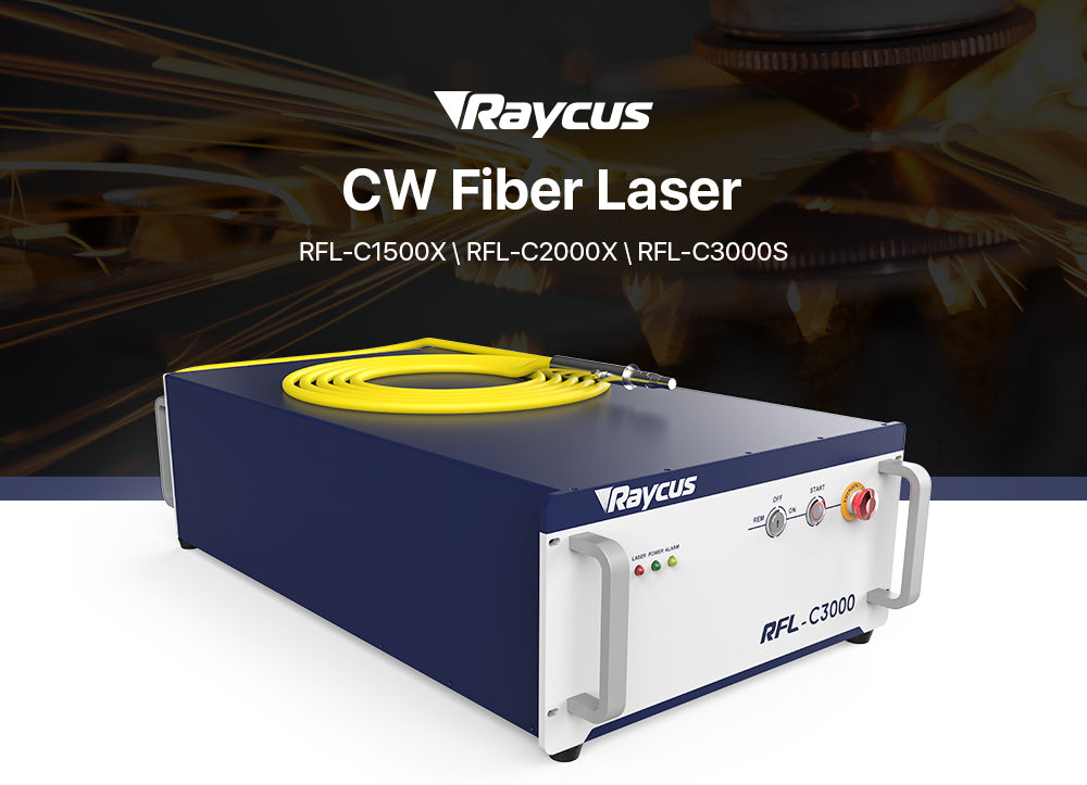 Cloudray Raycus 1500-3000W Single Module CW Fiber Lasers