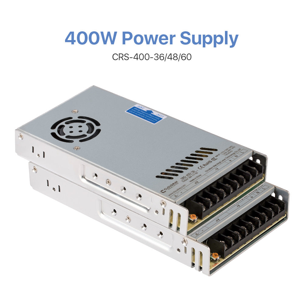 400W Switch Power Supply 40V10A for 57 Stepper Motor Driver CNC Laser Engraving 