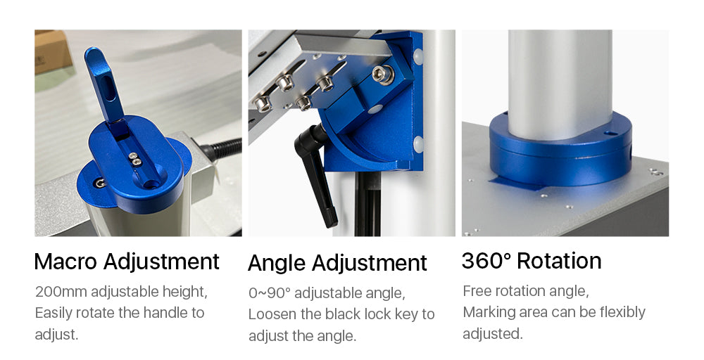 Cloudray Raycus Portable Fiber Laser Marking Machine AirMaker