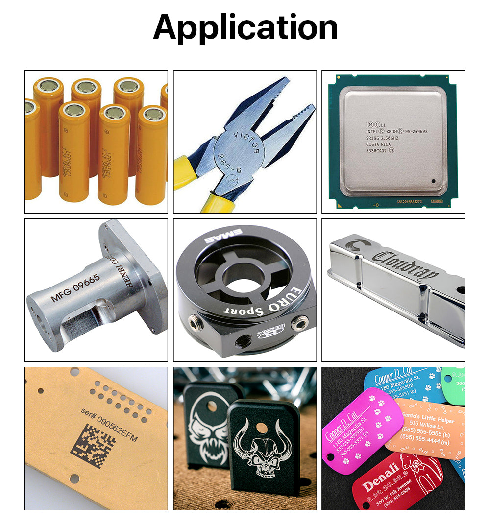 Cloudray Raycus Portable Fiber Laser Marking Machine AirMaker