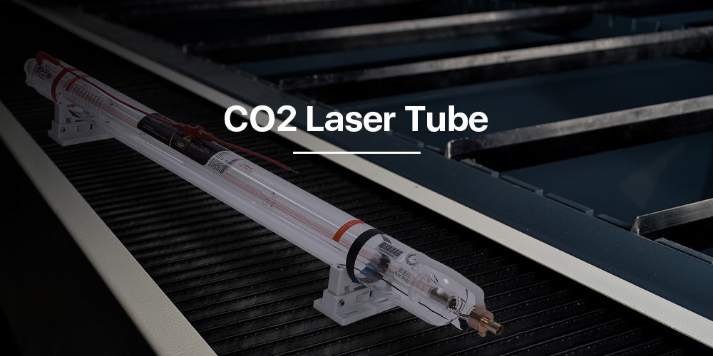 90-150W CO2 Laser Tube Upgraded Metal Head CR Series