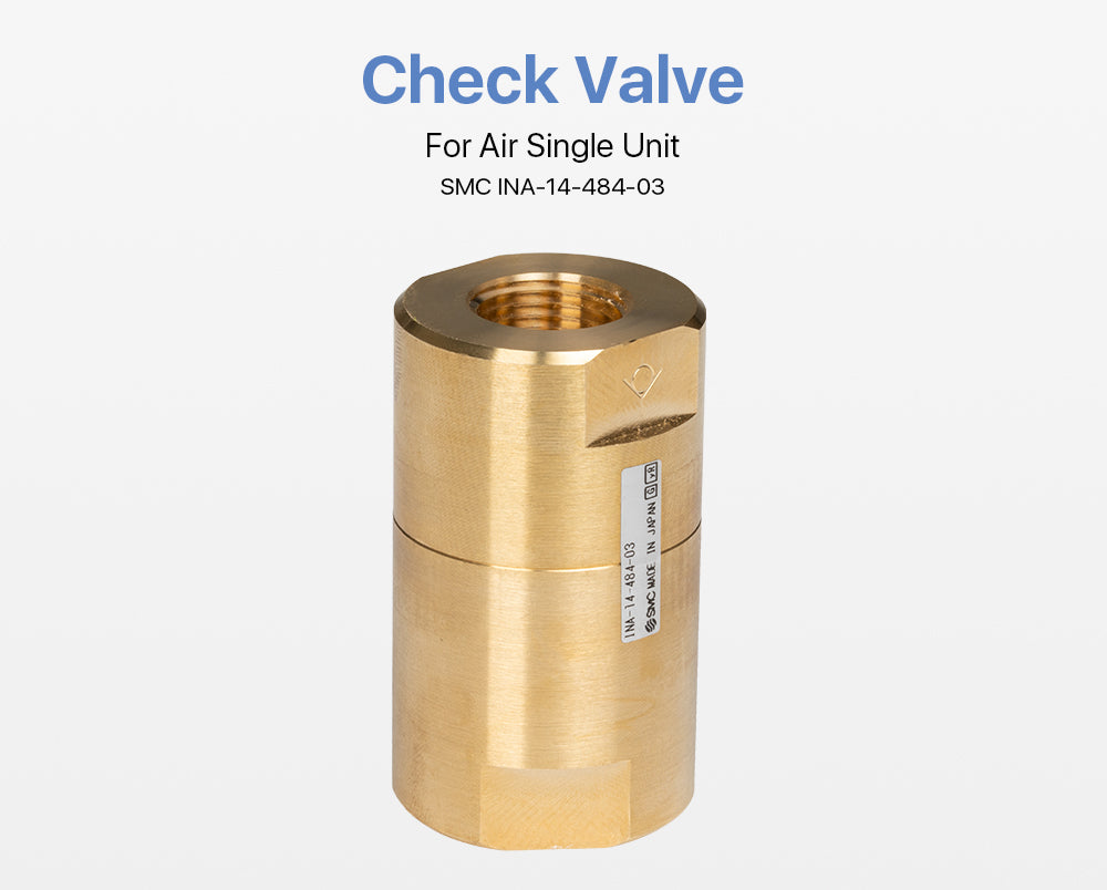 Cloudray OEM SMC High Pressure Check Valve INA-14-484-03 28MM Thread 1.5Mpa Poof Pressure for Laser Cutting Machine Air System
