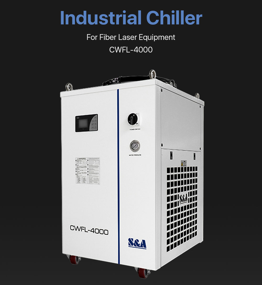 S&A Industrial Chiller๏ผFiber๏ผCWFL-4000EN & 4000BN
