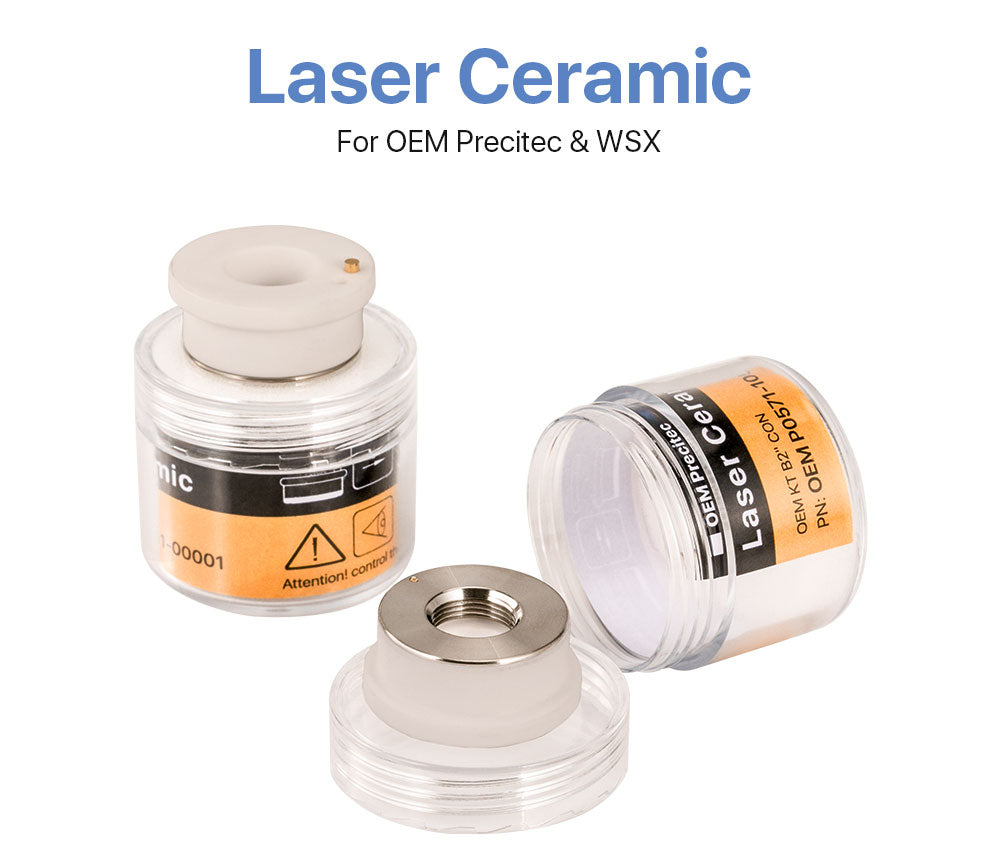 Ceramic Parts Dia.28mm/24.5mm for Precitec Fiber Laser Head