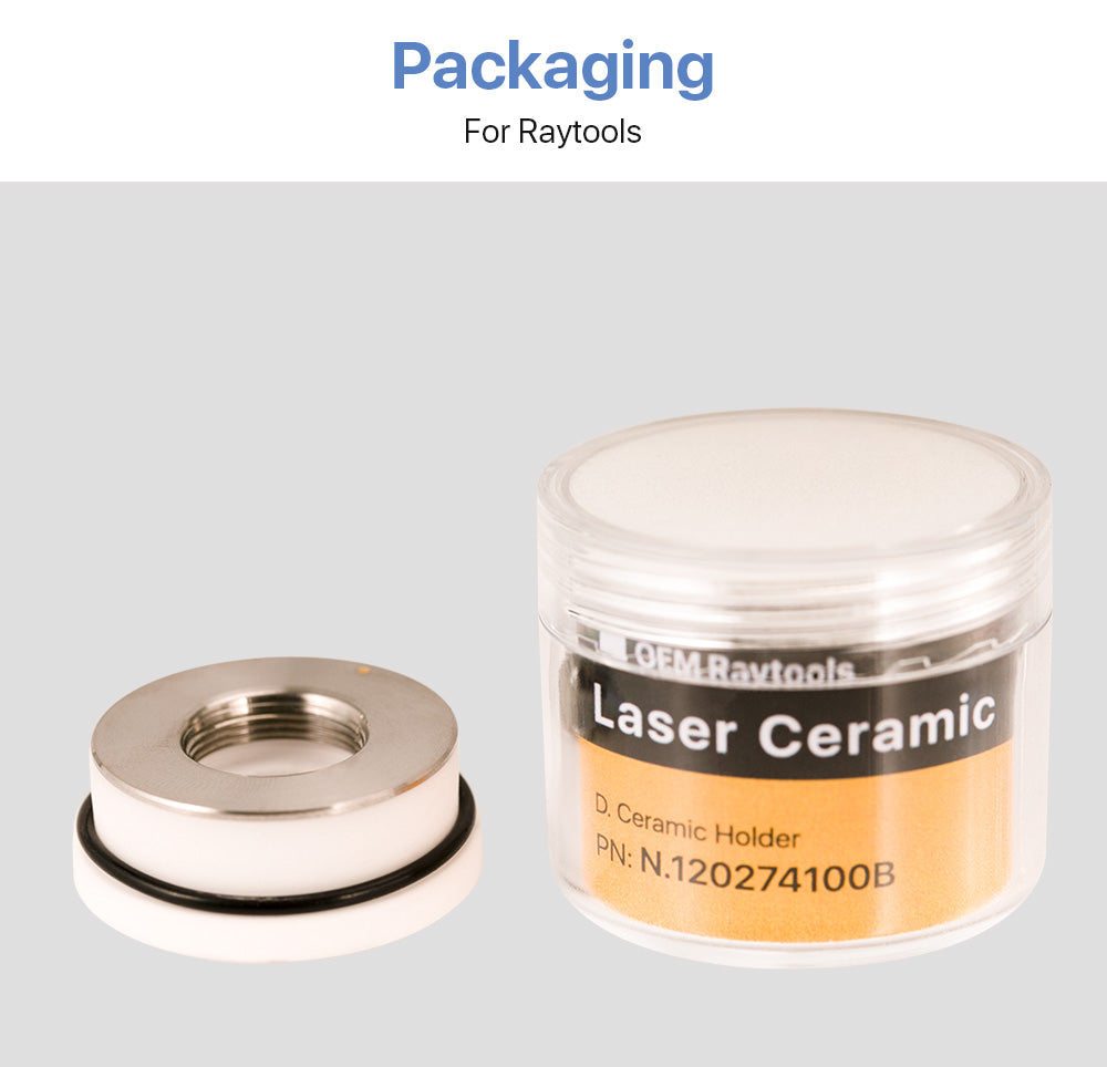 Ceramic Parts Dia.28mm/24.5mm for Precitec Fiber Laser Head