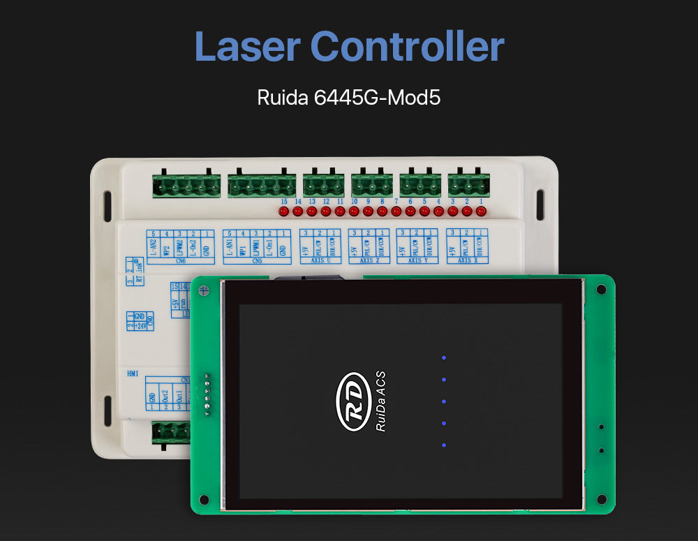 Ruida 6445G-Mod5 Controller Touch Screen DIY