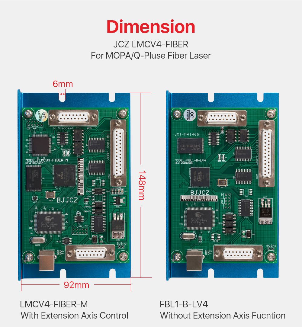 JCZ Control Economic Card V4 Ezcard for 1064nm IPG Raycus MAX Laser