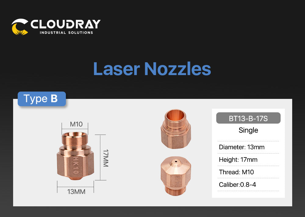 OEM Bystronic Nozzles Caliber 0.8.0-4.0mm