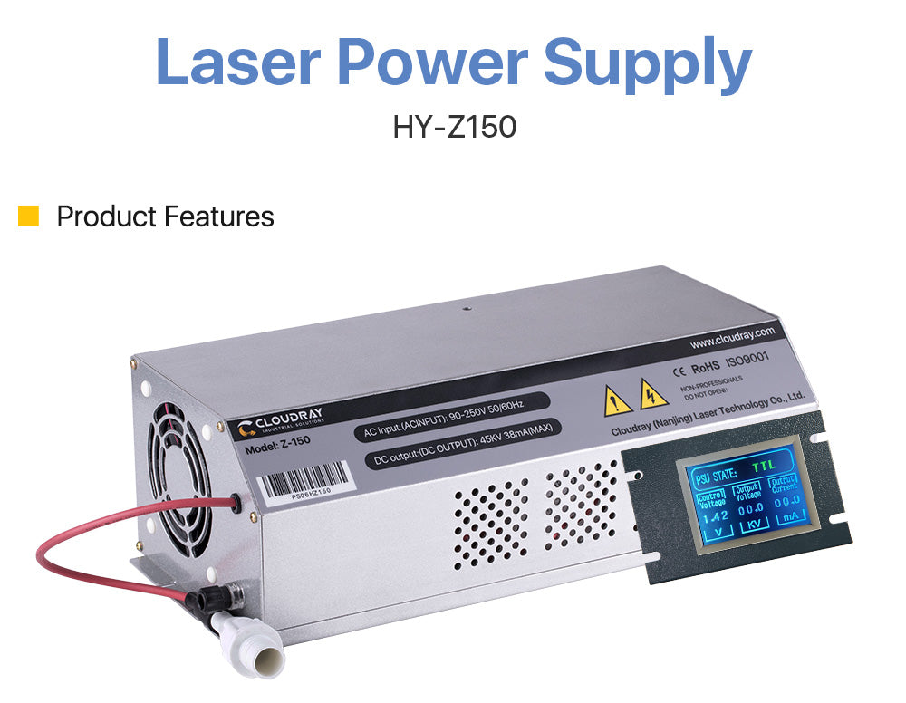 150-180W CO2 HY-Z系列Z150电源(选配屏)AC90-250V
