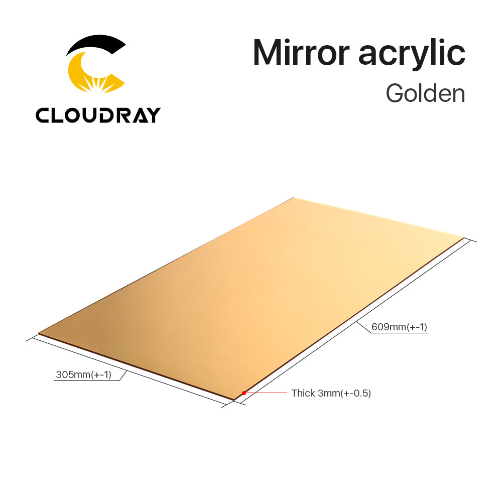 Mirror Acrylic 5pcs Gold Silver 30*60*0.3cm DIY Testing Material Wholesale