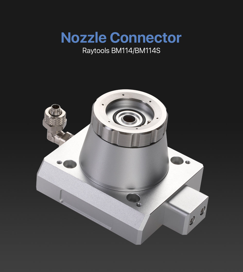 Original Nozzle Connector For Raytools BM114/BM114S Fiber Metal Cutting Head