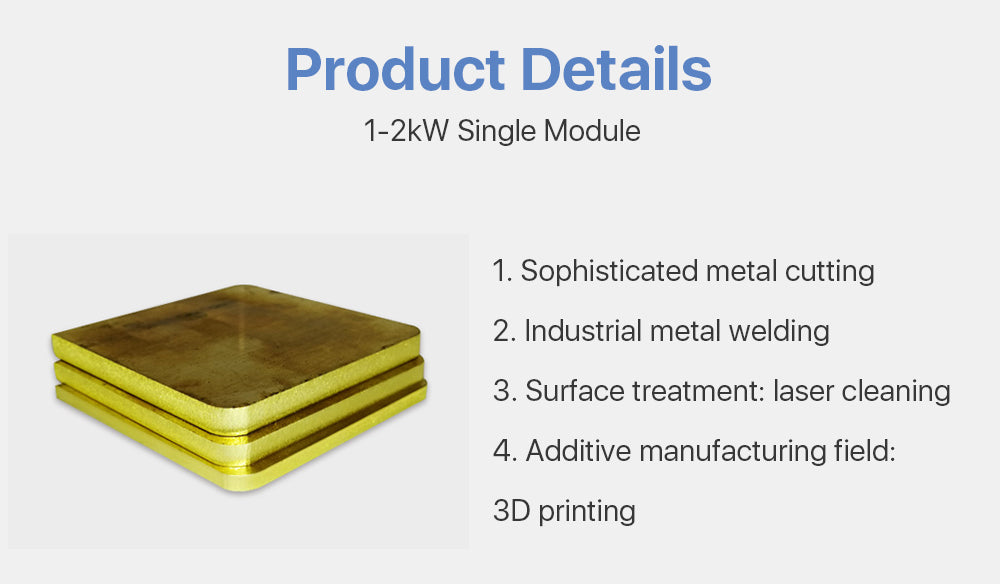 Cloudray RECI Fiber Lasers 1-2KW Single Module