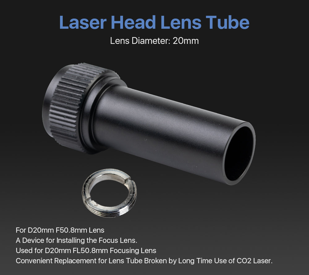 Lens Tube O.D. 20mm for CO2 Laser