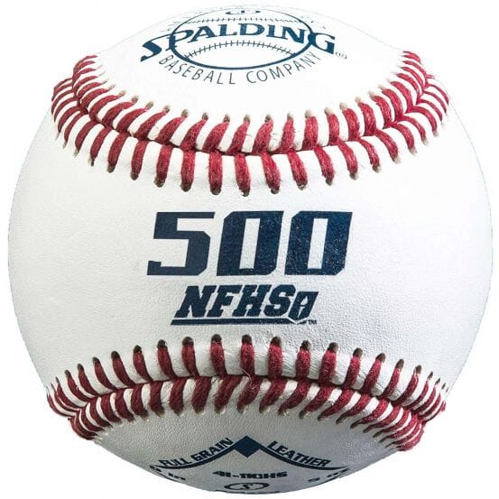 Spalding 500 Pro NFHS-NOCSAE Baseball (One Dozen):  WC41101HS