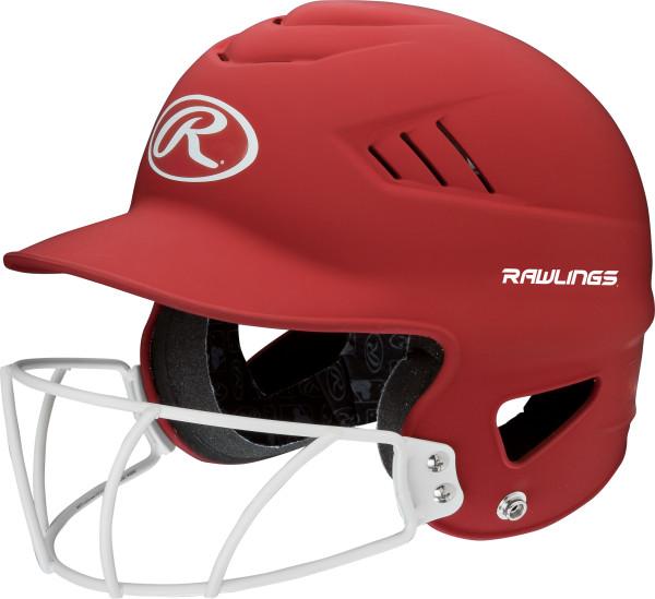 Rawlings Highlighter Fastpitch Helmet - Mask Matte: RCFHLFGM