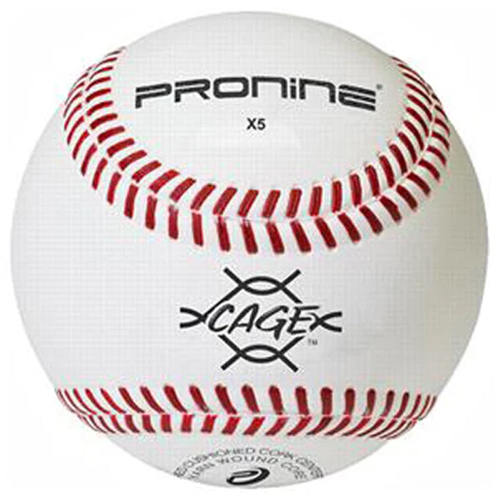 ProNine Composite Cover Practice Baseball (Dozen): X5