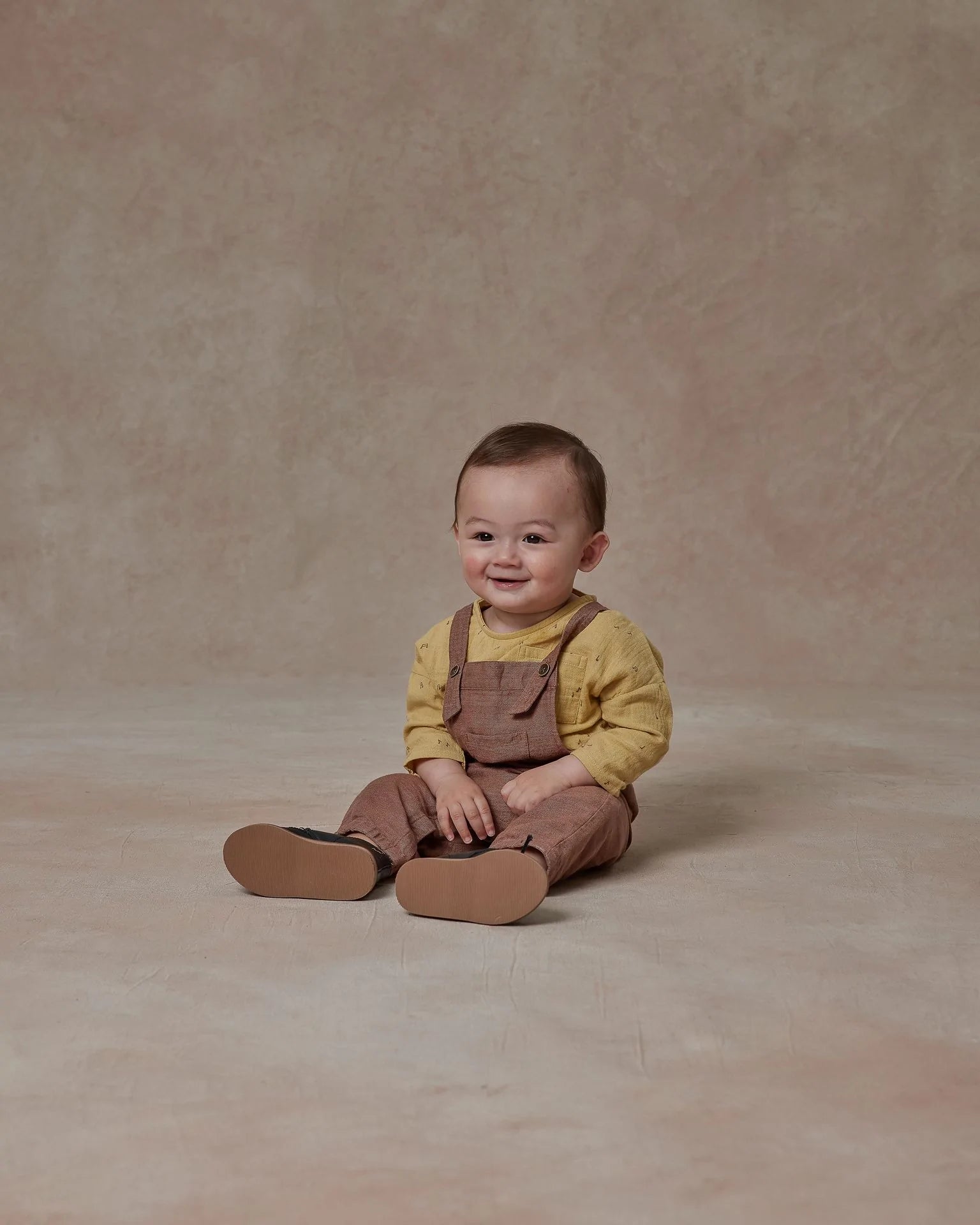 Rylee + Cru Baby Overalls, Mocha