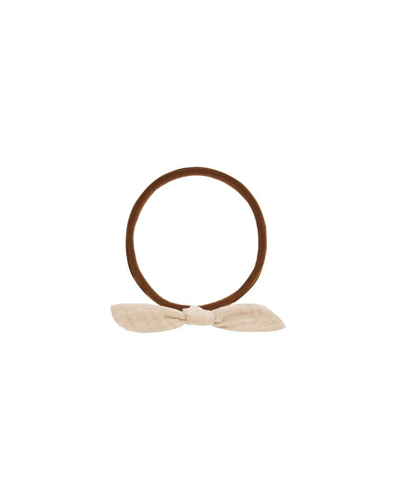 Rylee + Cru Little Knot Headband, Shell