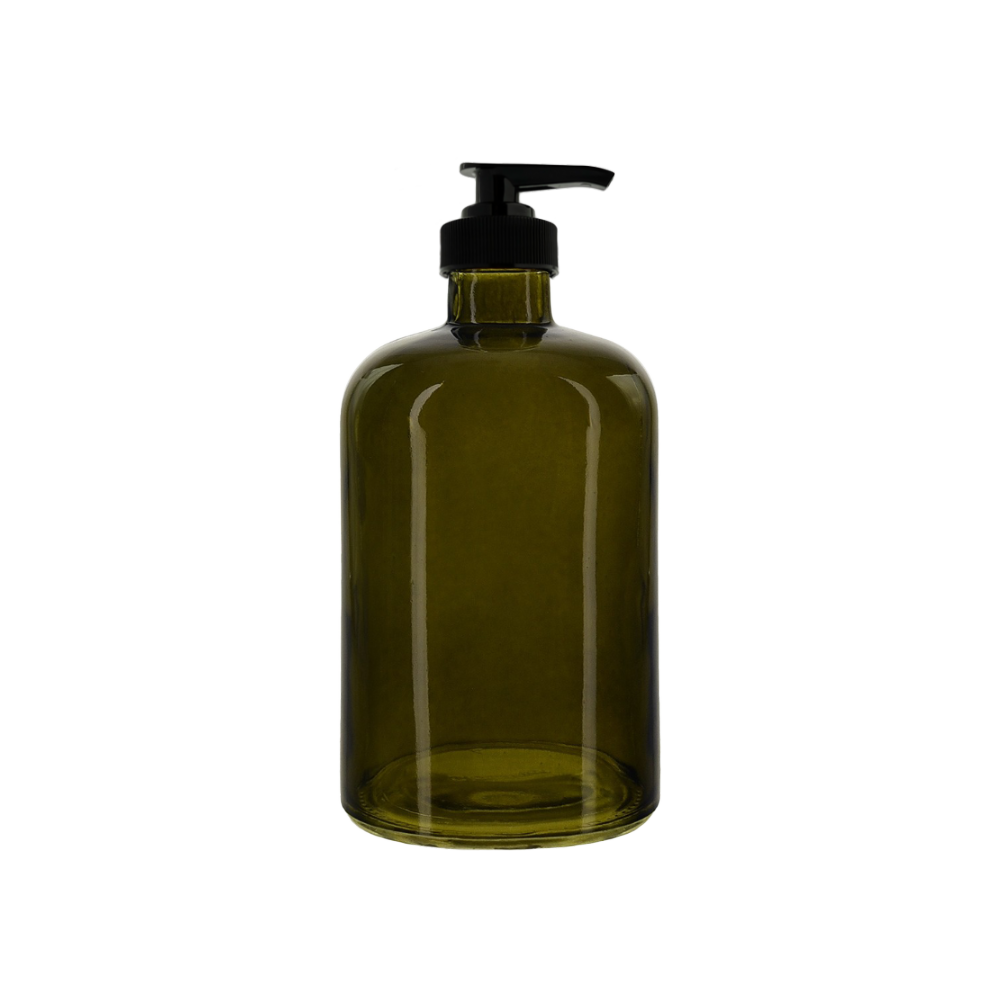 15 oz Green Apothecary Pump Bottle