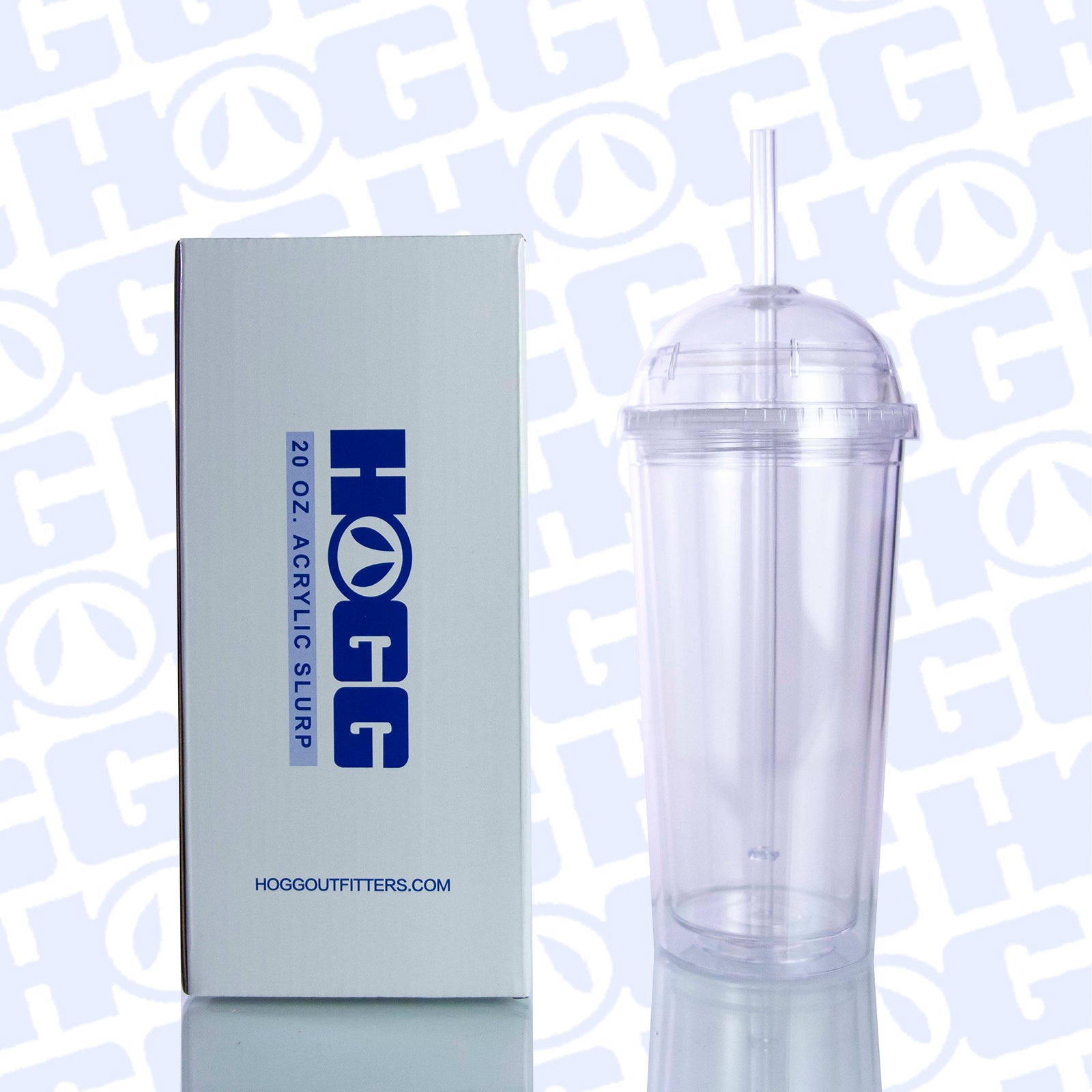 ***CLOSEOUT*** 20oz ACRYLIC SLURP w/ STRAW a.k.a DOME CUP