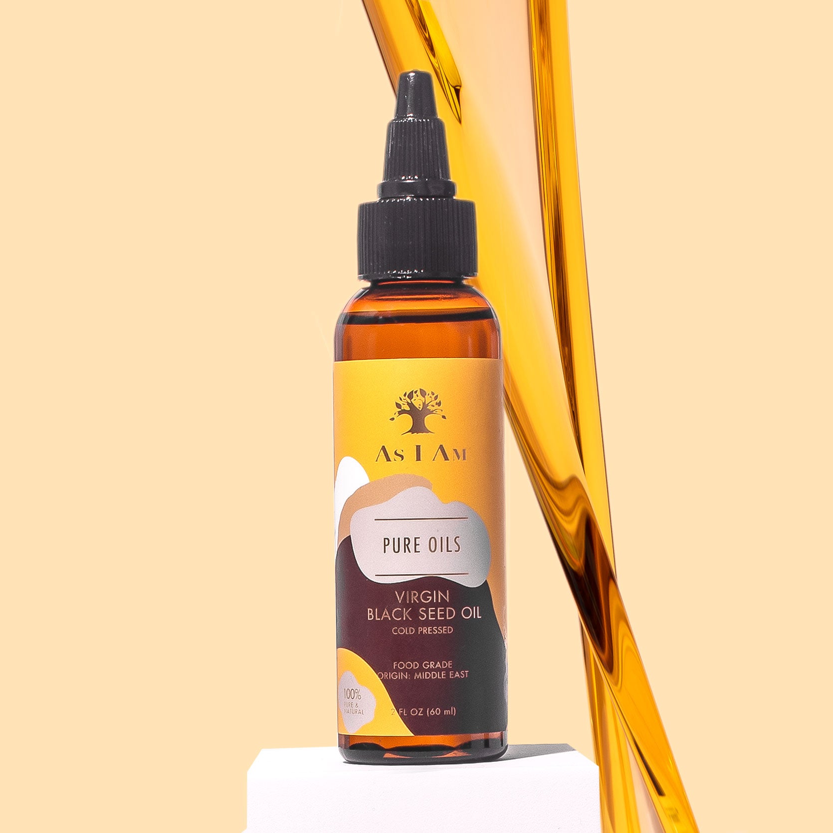 pure oils virgin black seed oil