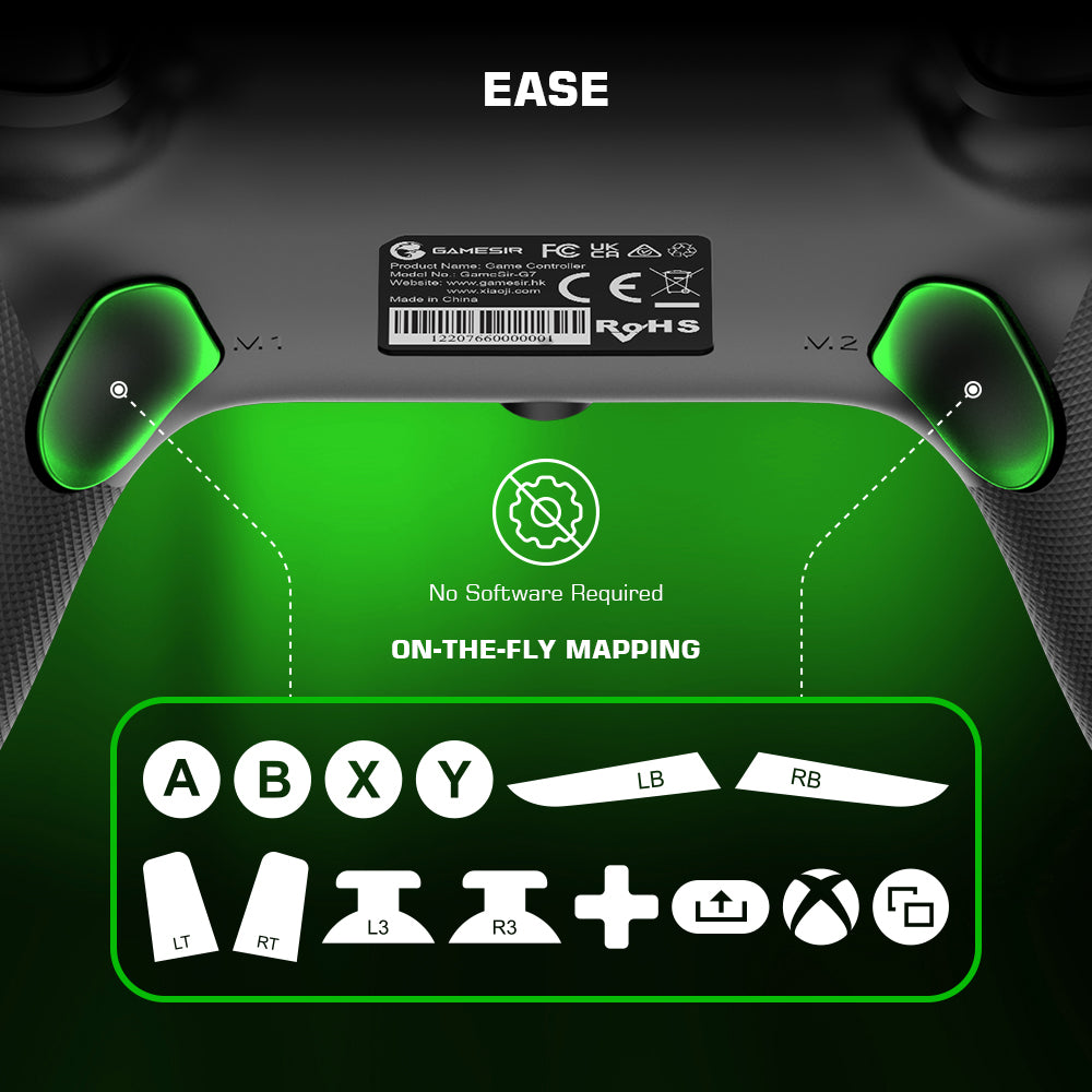 GameSir G7 SE Wired Controller for Xbox Series XS, Xbox Controller with  Hall Effect Sensing Joystick,Works with Xbox One and Windows 10/11,  Officially Licensed for Xbox : : Videojuegos