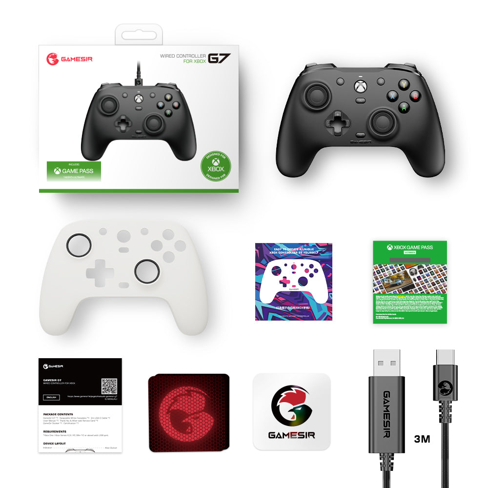 Controlador con cable GameSir G7 para Xbox Series X Guatemala